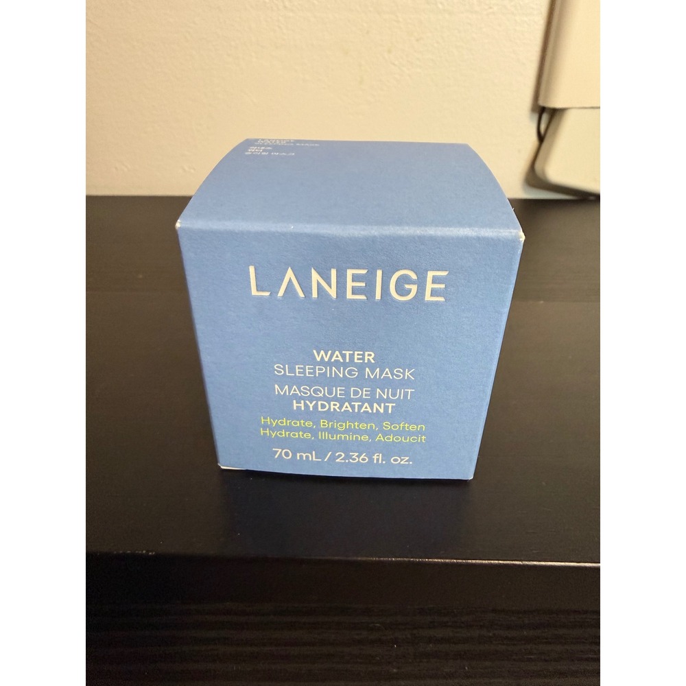Laneige Water Sleeping Mask 70ml Hydrate Brighten Soften NIB EXP 2028